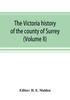 Книга The Victoria History Of The County Of Surrey Volume Ii by UNKNOWN - Paperback