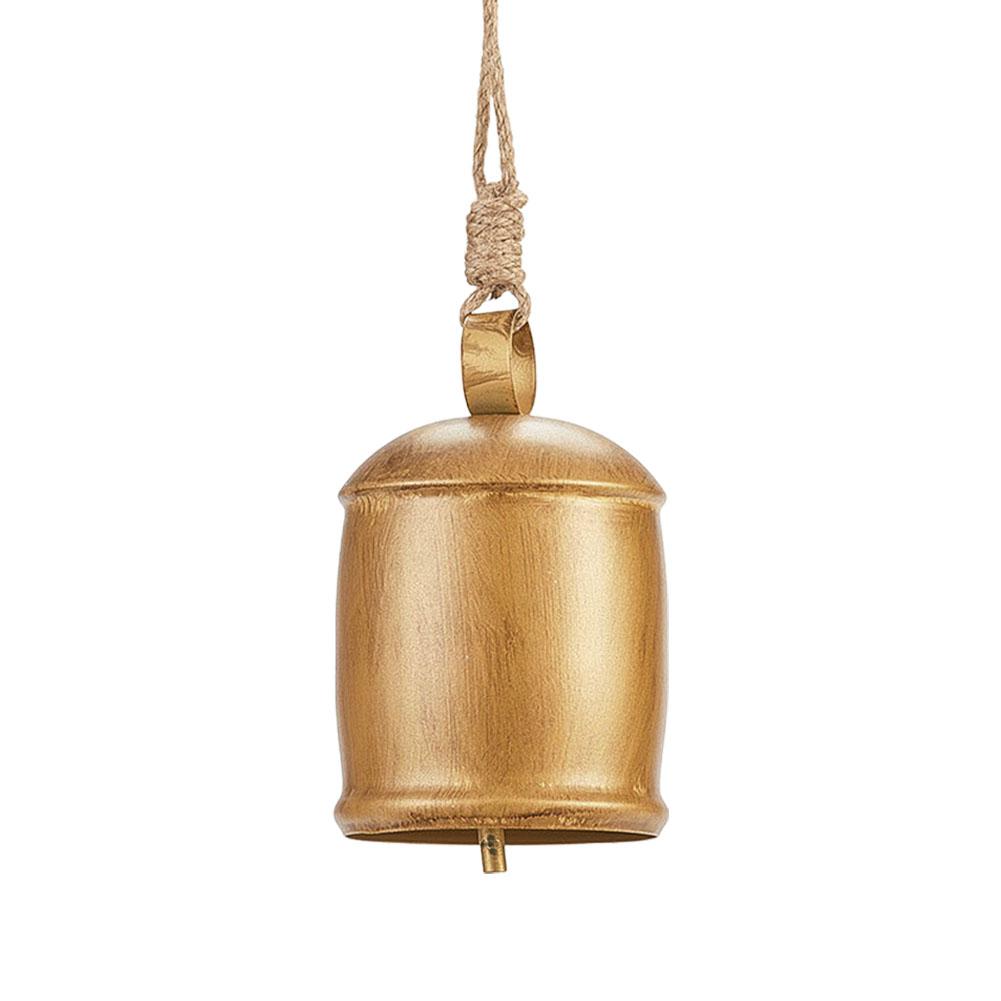 Многофункциональные Ретро Бронзовые Звенящие Конопляные Веревочные Колокольчики Рождественские Украшения Упаковка для Подарков Громкий Звук DIY Праздничные Поделки Украшение