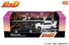 Inter Allied Initial D Set Takeshi Nakazato Skyline Seiji Iwaki Lancer Evolution IV Завершенный продукт MODELER'S 1/64 Vol.18 GT-R (БНР32) &