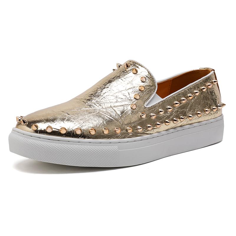 Лидер продаж, уличные модные туфли-лоферы, Европа, Америка, роскошные золотые мужские деловые туфли, мужские туфли с низкой посадкой, бесплатная доставка