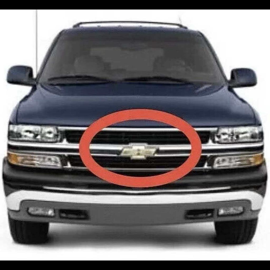 240x85 мм для Chevrolet Silverado Tahoe Suburban Эмблема на переднюю решетку Bow Tie OEM NIP 12335633