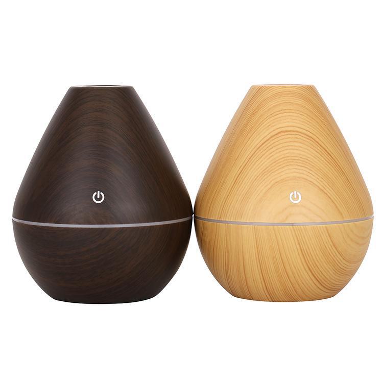 Креативный USB-увлажнитель воздуха с функцией ароматерапии и эффектом дыма и древесной фактуры с возможностью нанесения индивидуального логотипа