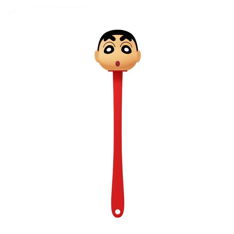 Мультяшный силиконовый массажный молоток Crayon Shin-chan с удлиненной ручкой для расслабления и снятия напряжения
