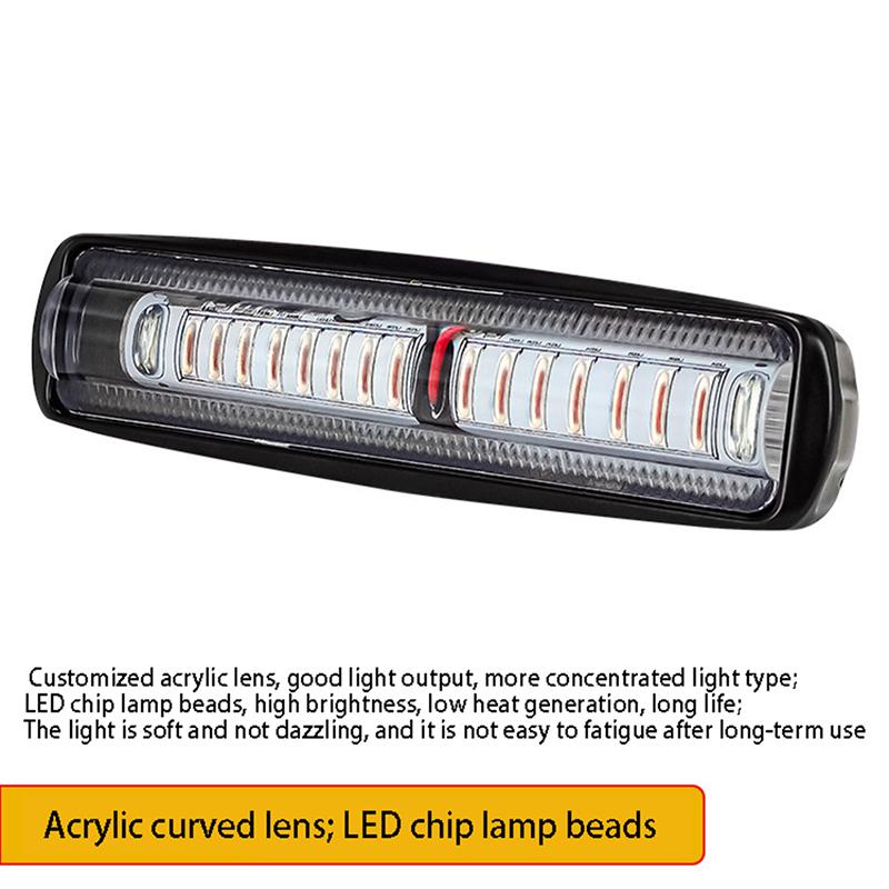 10V-80V 15 LED 30W LED Forklift Light Red Flood Beam Forktruck Red Danger Zone Forklift Truck Warning Lamp For Linde Hyster