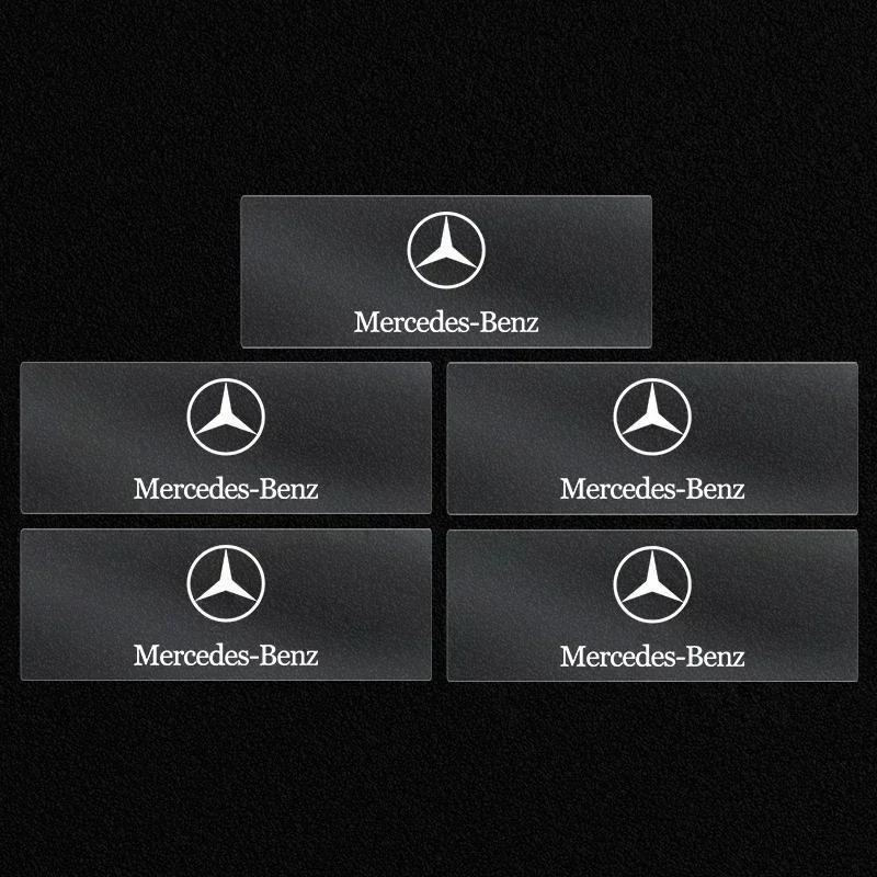 SUD2   1/2/5/10pcs Car Stickers emblem Auto Decor Decals Window Wiper Stickers For Mercedes Benz W124 W126 W140 W168 W169 W176 W220