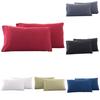 2 шт. однотонный чехол для подушки King Queen для дома, спальни, кровати