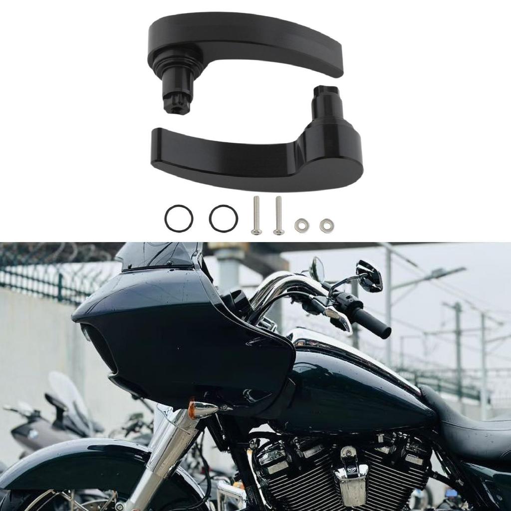 Saddlebag Latch Kit Directly Replace for Touring Street Glide 20142025 Silver