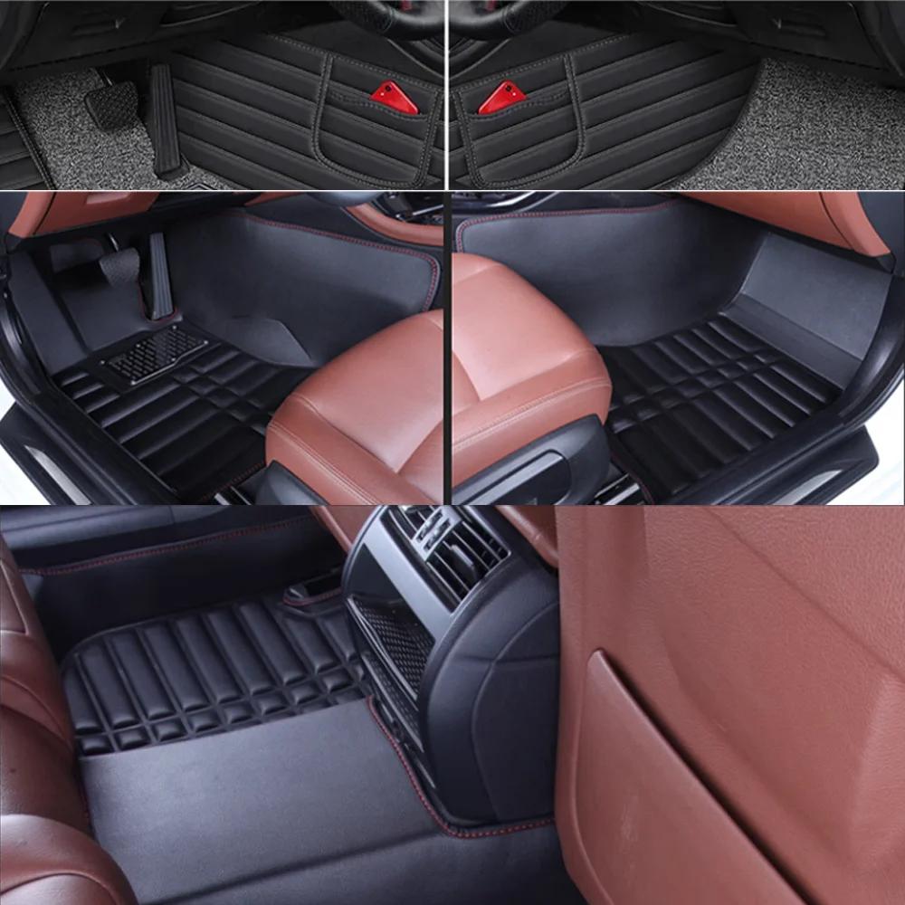 Car Floor Mat for FAW Bestune T77 Lada X-Cross 5 2018~2025 2019 Inner Liner Leather Pad Tray Custom Cover Carpet Rug Accessories