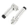 1 Pair Motorcycle Pedal Foladable Footrests 8mm Universal Aluminum Foot Pegs for Motorcycle Scooters Bicycle Electric