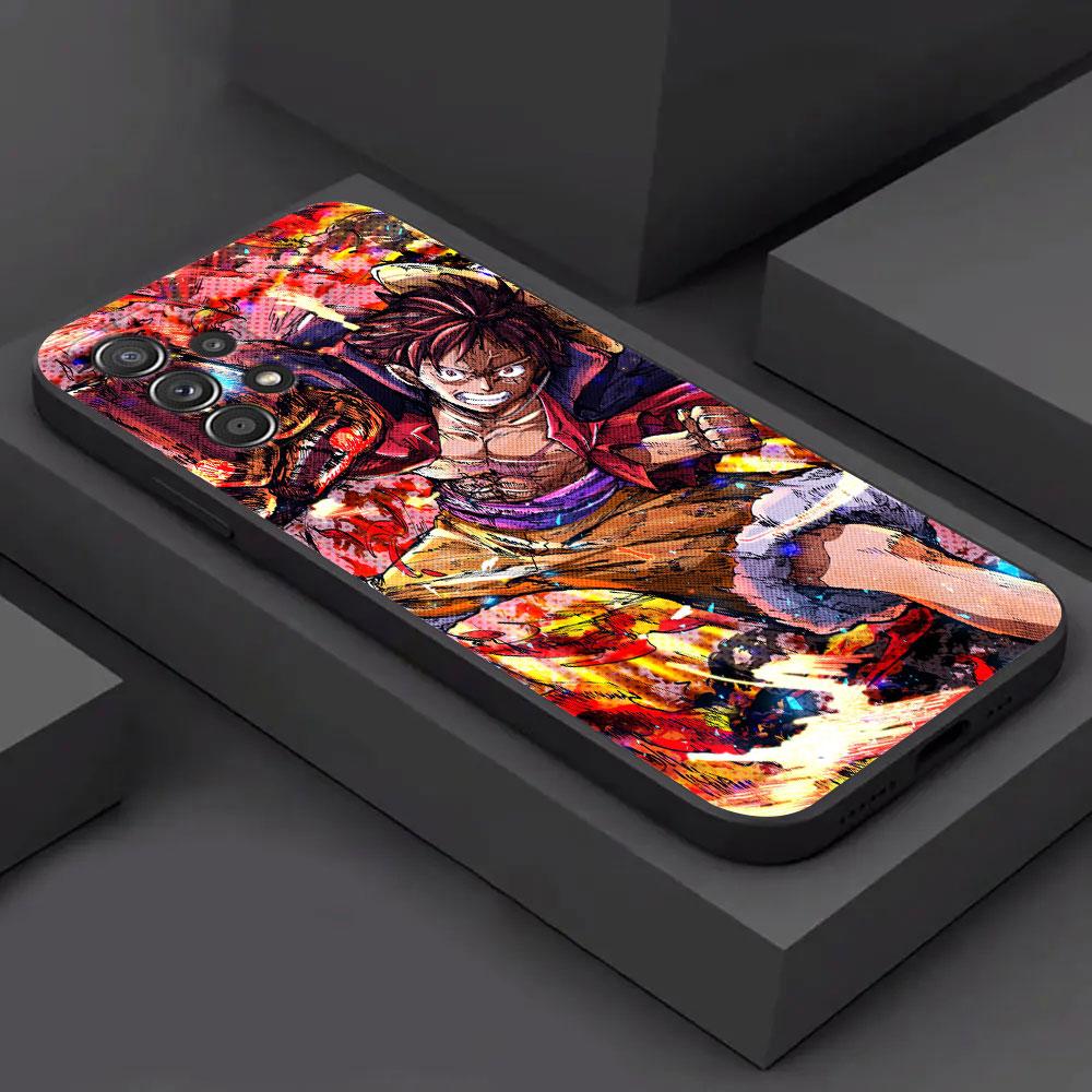 One Luffy Pieces Yamato Cartoon Phone Cover For Samsung Galaxy A56 A57 A37 A55 A36 A26 A17 A07 A35 A34 A53 A54 A52 A72 A32 Case