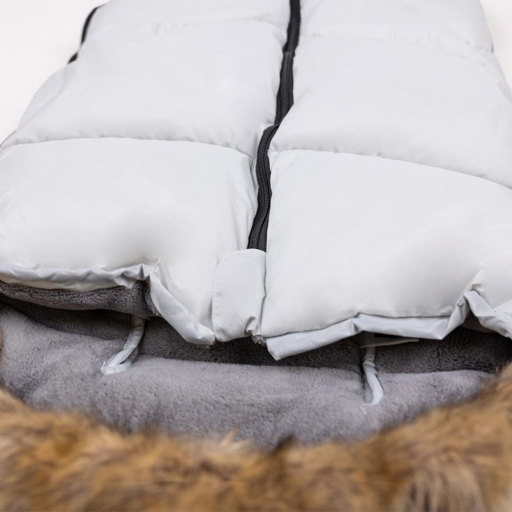 Baby sleeping bag for a sled for a gondola stroller, winter warm 5-in-1 thick sleeping bag