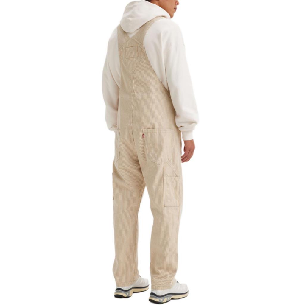 Levis Redtab™ Loose Comfortable Simple Multi-Pocket Overalls Men Overalls Beige 79107-0019