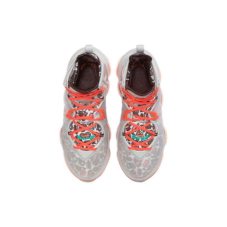 Nike Кроссовки унисекс LeBron 19 EP Fast Food белые DC9341-001