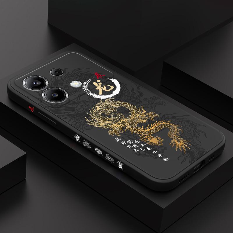 Чехол для телефона «Летающий дракон» для Xiaomi Poco F8 F7 X6 F6 M6 M5 M5S F5 X5 F4 X4 M4 F3 M3 X3 Pro 4G 5G GT Силиконовая крышка