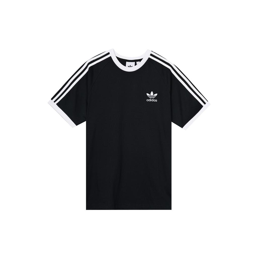 Adidas Оригинальные мужские спортивные футболки в полоску с вышитым логотипом Adicolor Classics GN3495