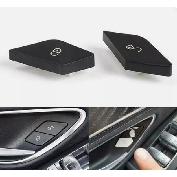 Left Driver Side Door Lock Switch Button Cap Cover For Mercedes C W205 GLC W253