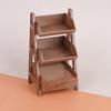 Miniature Mini Flower Stand Shelf Play House Toy Model Mini Simulation Scene Doll House Dessert Knickknack