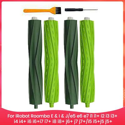 Резиновая щетка-валик для Irobot Roomba Серии E, I, J E5 E6 E7 I3 I3+ I4 I4+ I5 I6 I6+ I7 I7+ I8 I8+ J6+ J7 J7+ Запасные части
