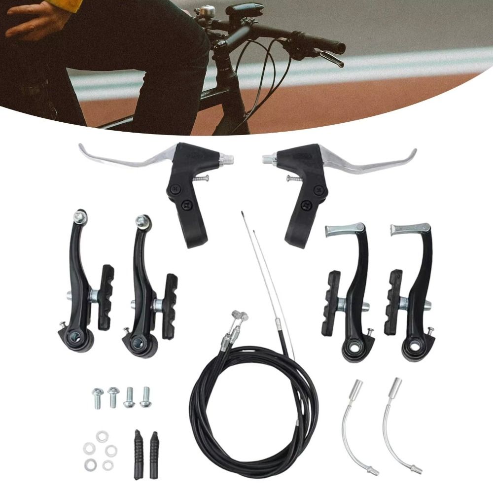 Front and Rear V Brake Set Caliper Style Aluminium Alloy Brake Set NEW Rim Brake Set  BMX
