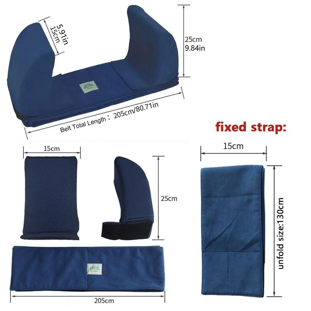 Вспомогательная спинка для инвалидной коляски, регулируемая полулежачая поясничная подушка, антибоковая подушка для пожилых людей