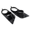 1 Pair For BMW E46 M3 2001 2002 2003 2004 2005 2006 Carbon Fiber Fog Light Cover Grill Frame Surrounds Air Duct Fog Lamp Hood