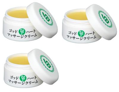 Ginza Marukan God Heart Massage Cream [Набор 3]