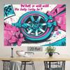 2D plane, 1 piece of gender revelation party background, suitable for baby parties and gender revelation decorations