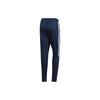 Classic Striped Logo Casual Running Training Knit Sweatpants Men Bottoms Navy-Blue DY3134