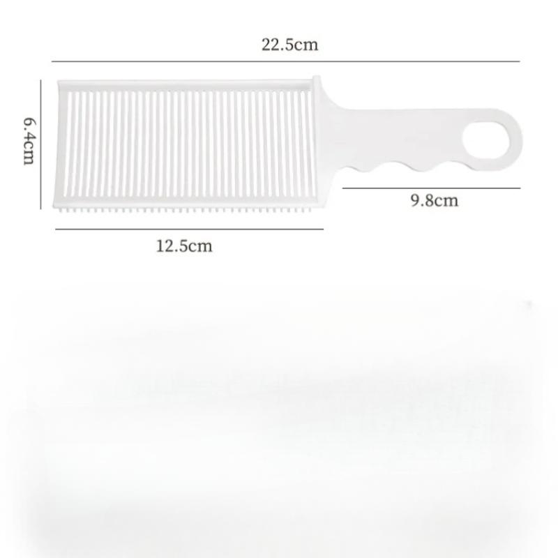Мужская расческа с плоским верхом, парикмахерская машинка для стрижки волос, термостойкая расческа для выцветания, салонные инструменты для укладки, профессиональные новые