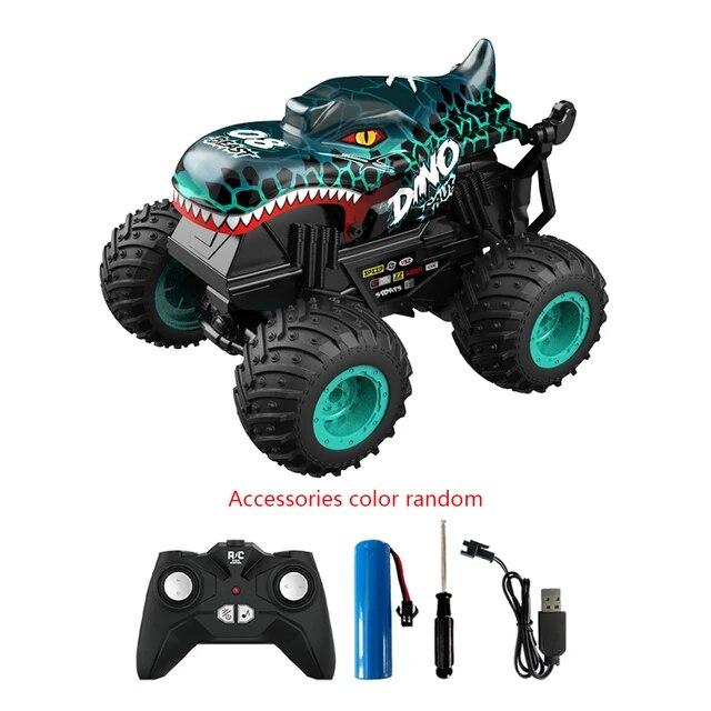 4WD RC Car With Led Lights 2.4G Radio Remote Control Cars Off Road Control Trucks Boys Toys for Children