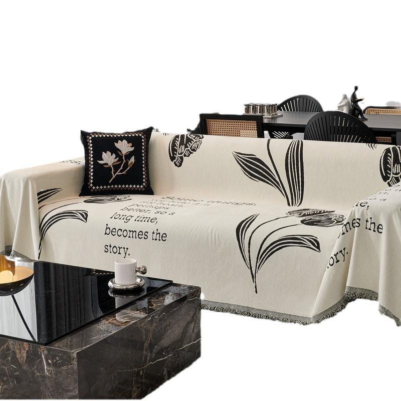 Chenille Sofa Towel Four Seasons Universal All-Inclusive Sofa Cover Dust Cover One-Piece Sofa Large Cover Cloth Cushion