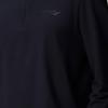 SAUCONY Футболка с длинным рукавом и воротником-стойкой, однотонная, мужская, черная SC2240129B-BK01