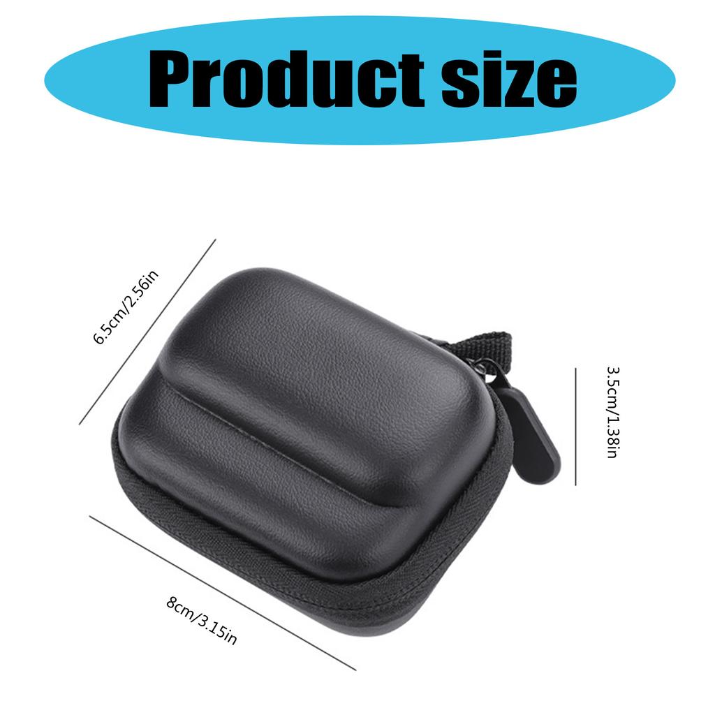 Carrying Case For Insta360 GO 3 Protective Hard Shell Bag Waterproof Canvas EVA Camera Storage Pouch