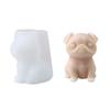 Dog Shaped Silicone Candle Molds Epoxy Resin Silicone Molds for Candle Soap Plaster Decorations Plaster Silicone Molds