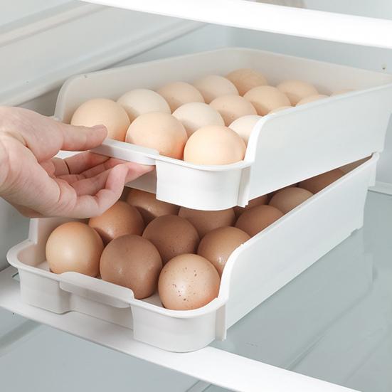 Лоток для яиц, 15 решеток для хранения пластиковых удобных небьющихся утиных яиц для дома