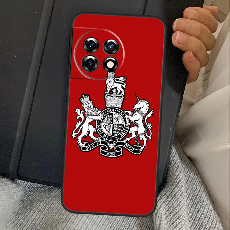 Англия Британский UK Флаг Юнион Джек Чехол Для OnePlus 13T 10T 8T 10R 12R 13R 15 13 12 11 10 9 Nord CE 5 2 3 4 Lite N20 N30 Обложка