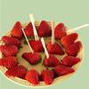 100Pcs Mini Bamboo Appetizer Forks Eco-Friendly Dessert Fork Bamboo Disposable Fork  Dessert Serving