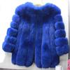 Куртка осень-зима 2024 новая модная шуба женская средняя и длинная корейская версия имитация лисьего меха шуба