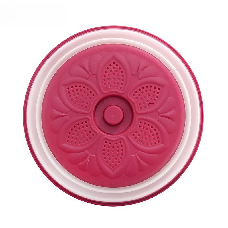 Складная, воздухопроницаемая, брызгозащищенная крышка для микроволновых печей, сохраняющая свежесть продуктов