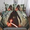 Darth Vader Duvet Cover Set Bedding Soft Microfiber Comforter Cover Boys Girls 2-Piece Bedding Set Quilt Cover withHidden Zipper