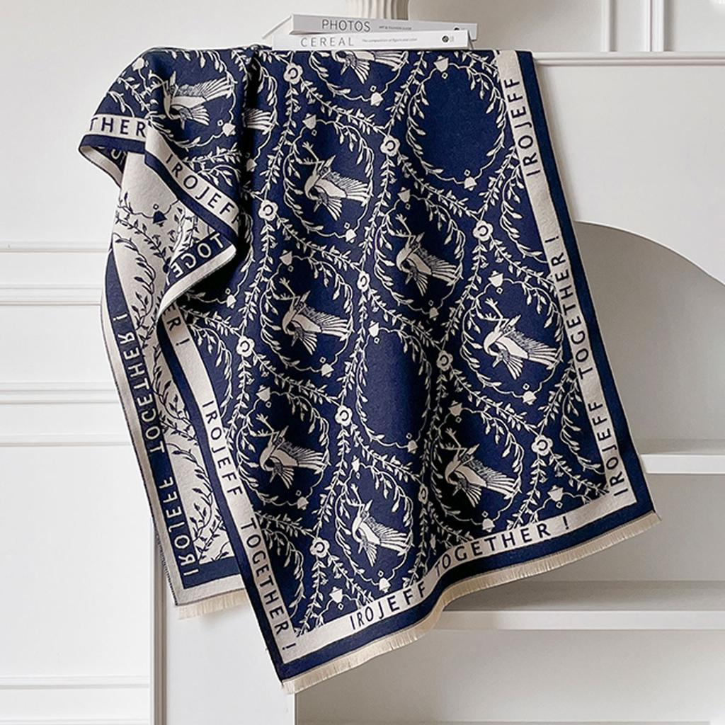 Women Scraf Luxury Brand Latest Design Bohemia Style Pashmina Wrap Neckerchief Female Bufanda Echarpe Winter Warm Thick Shawl