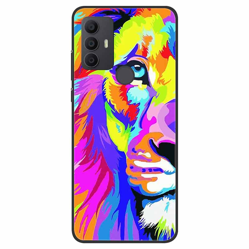 Для чехла TCL 30 SE 305 306 Мягкий силикон Крутой мультяшный coque Для TCL 306 305 Задняя крышка Para TCL 30SE Чехлы Модный ТПУ Fundas