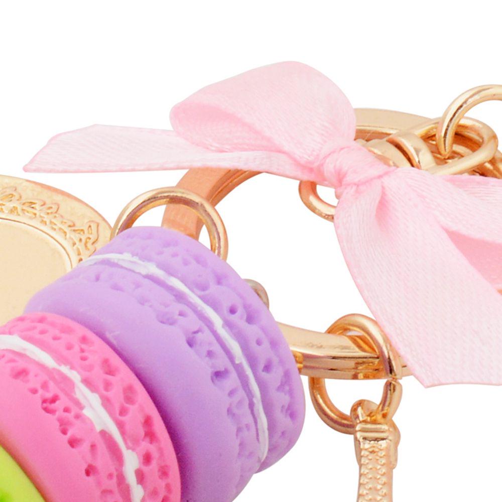 Fashion Fashion Candy Color Car KeyRing Cake Pendant Handbag Keychain Holder