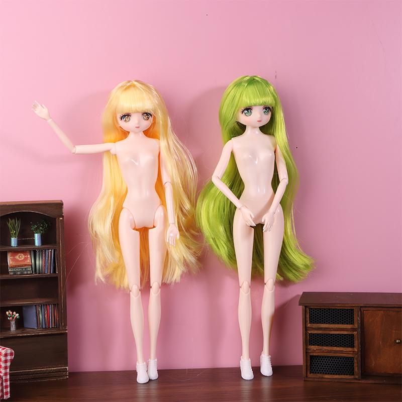 30 см Куклы в стиле аниме 1/6 Bjd 11 подвижных суставов Кукла с увядшей кожей Девочки Игрушки для переодевания Сделай сам Подарки