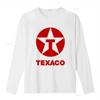Vintage 80s 90s Texaco Oil Double Side Print Retro T Shirt L vintage Washed Unisex designer clothes homme fashion Versatile