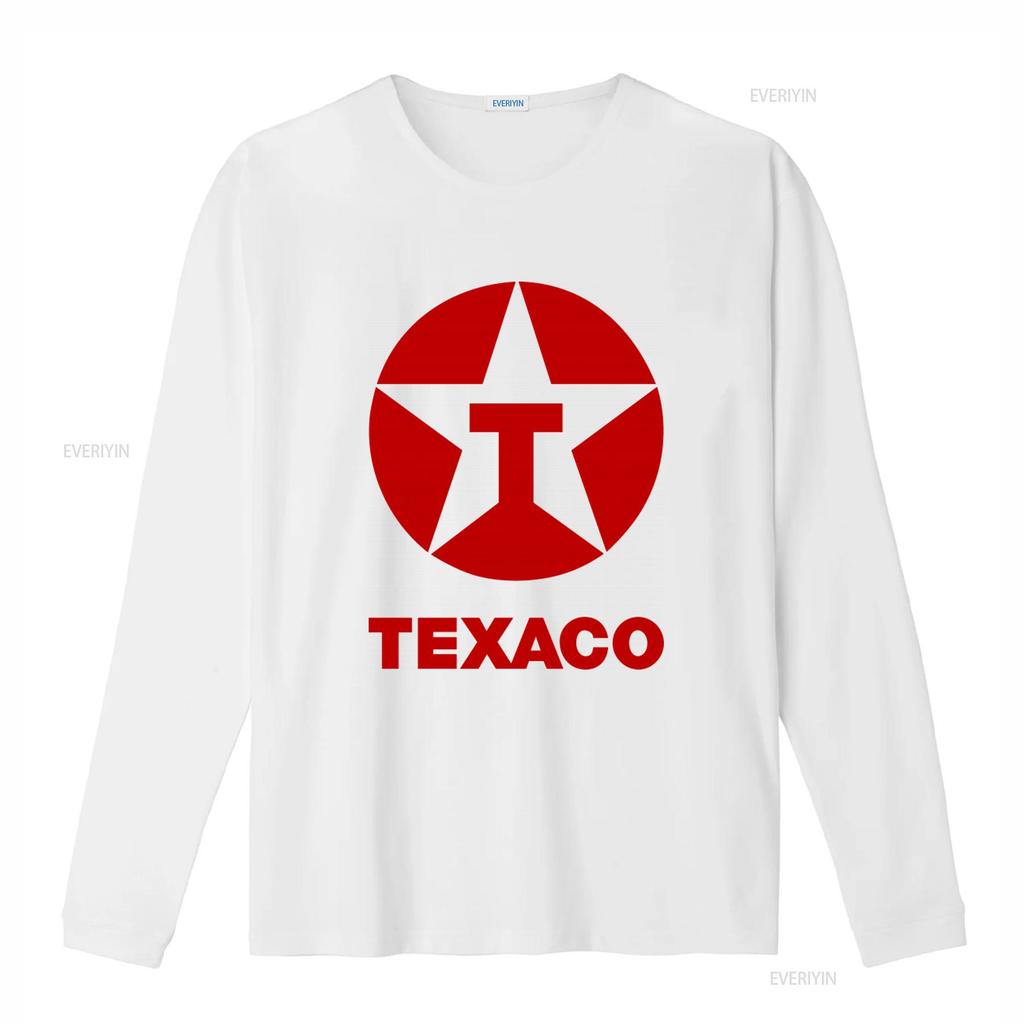 Винтажная футболка Texaco Oil 80-х 90-х с двусторонним принтом Ретро Размер L винтажная Стиранная Унисекс дизайнерская одежда мужская мода Универсальная