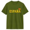Spain Spanish Flag T Shirt For Unisex 100 Cotton Vintage Tshirts Round Collar Tee Shirt Short Sleeve Tops Party