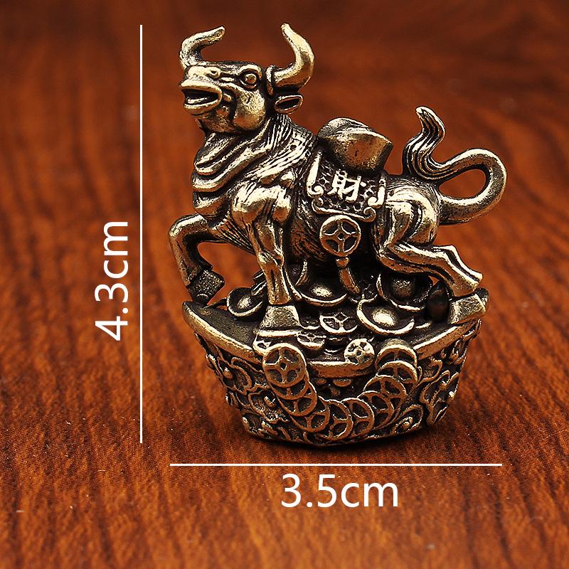 Креативная латунная подставка для благовоний «Зодиак» - Дизайн «Дракон», «Тигр», «Змея», Ручная работа из чистой меди