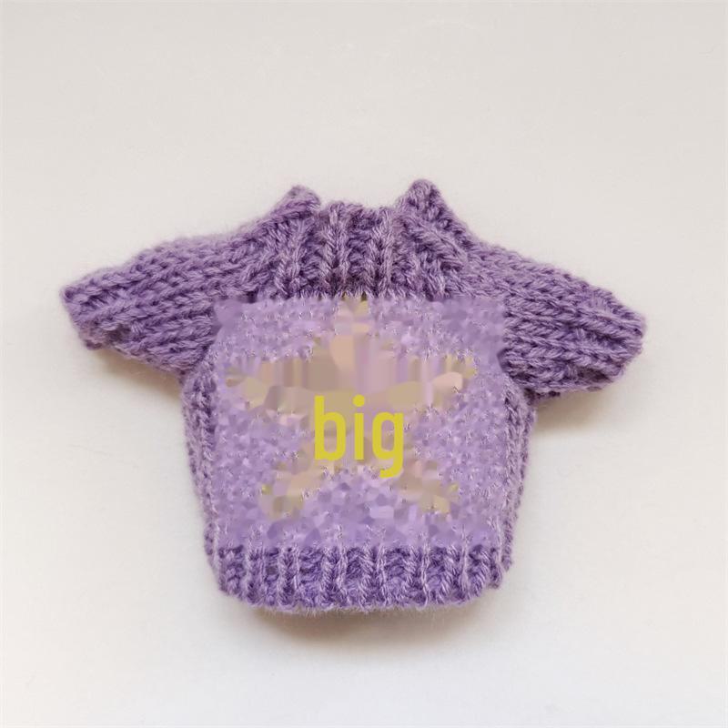 Аксессуары для одежды для куклы Лабубу: Свитер, кардиган и шарф (Кукла в комплект не входит.) - В наличии