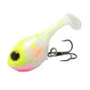 Swim High Quaility Balloon fish Lure with hook Worm Barbed Hook Silicone Artificial Soft Bait